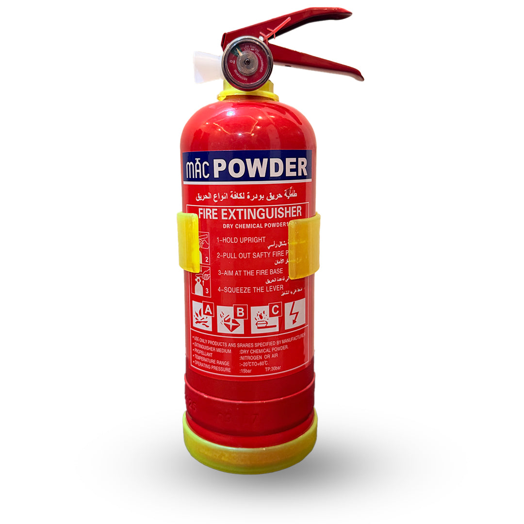 Fireguard 1kg Car Fire Extinguisher (ABC Dry Powder)
